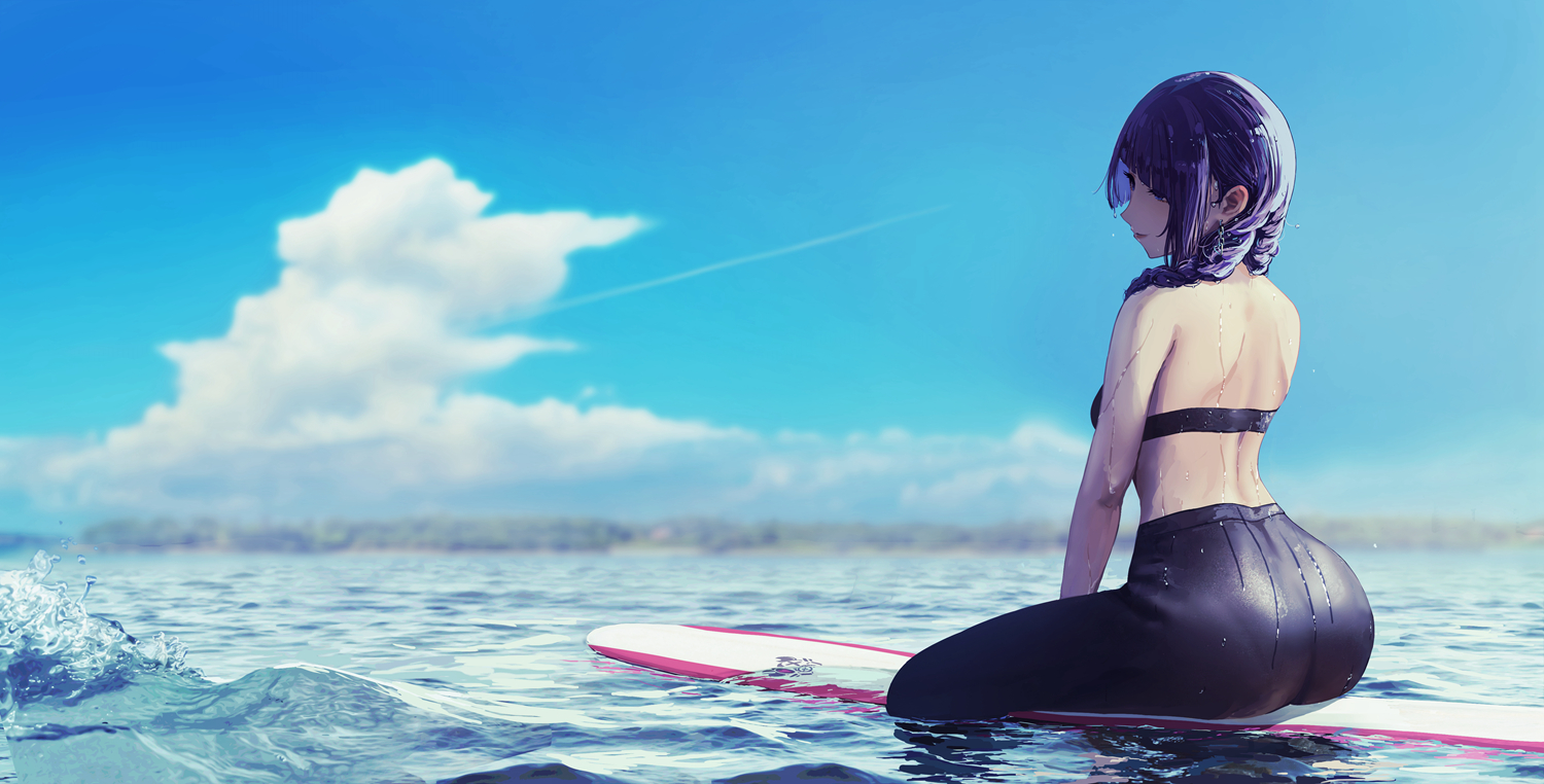 二次元美臀福利壁纸 40P