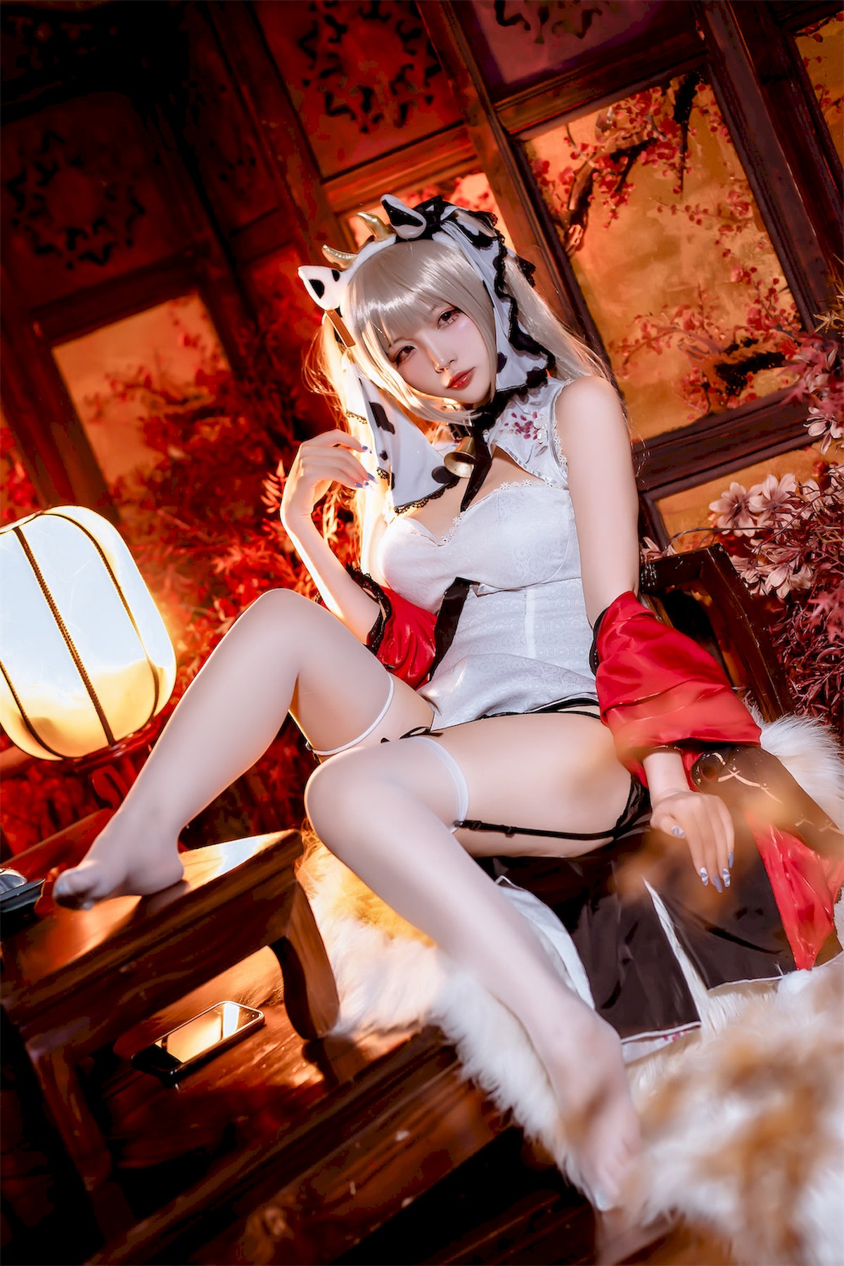 Cosplay：二佐Nisa - 碧蓝航线可畏旗袍 31P