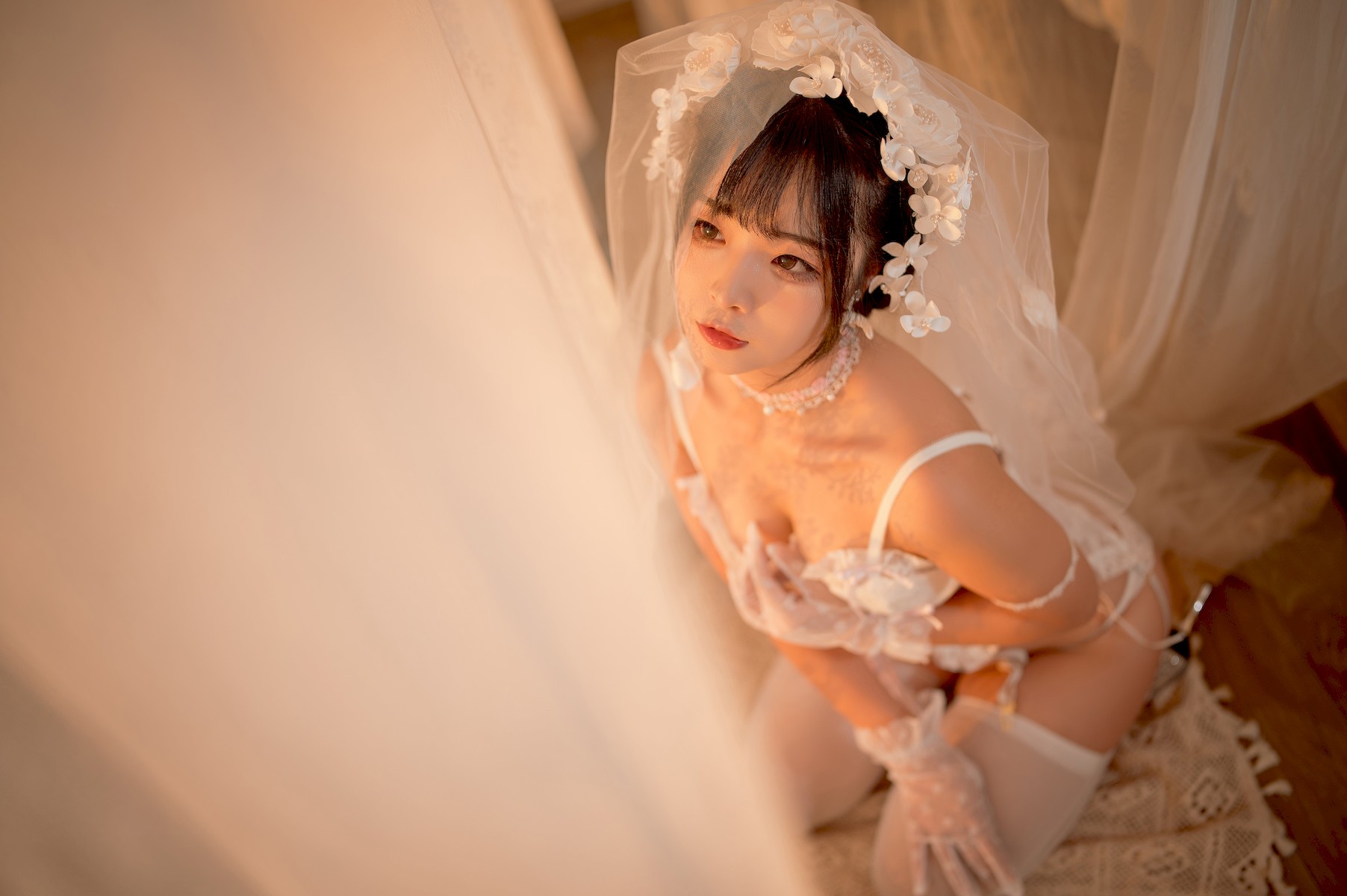 Cosplay：玉汇 纯白花嫁 60P