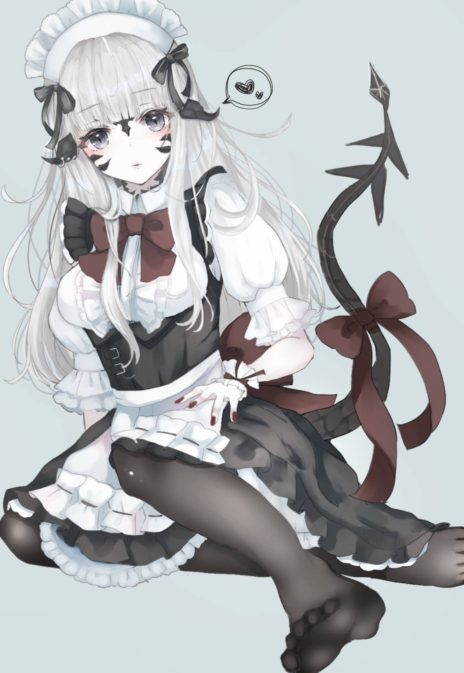 二次元可爱的小女仆 40P