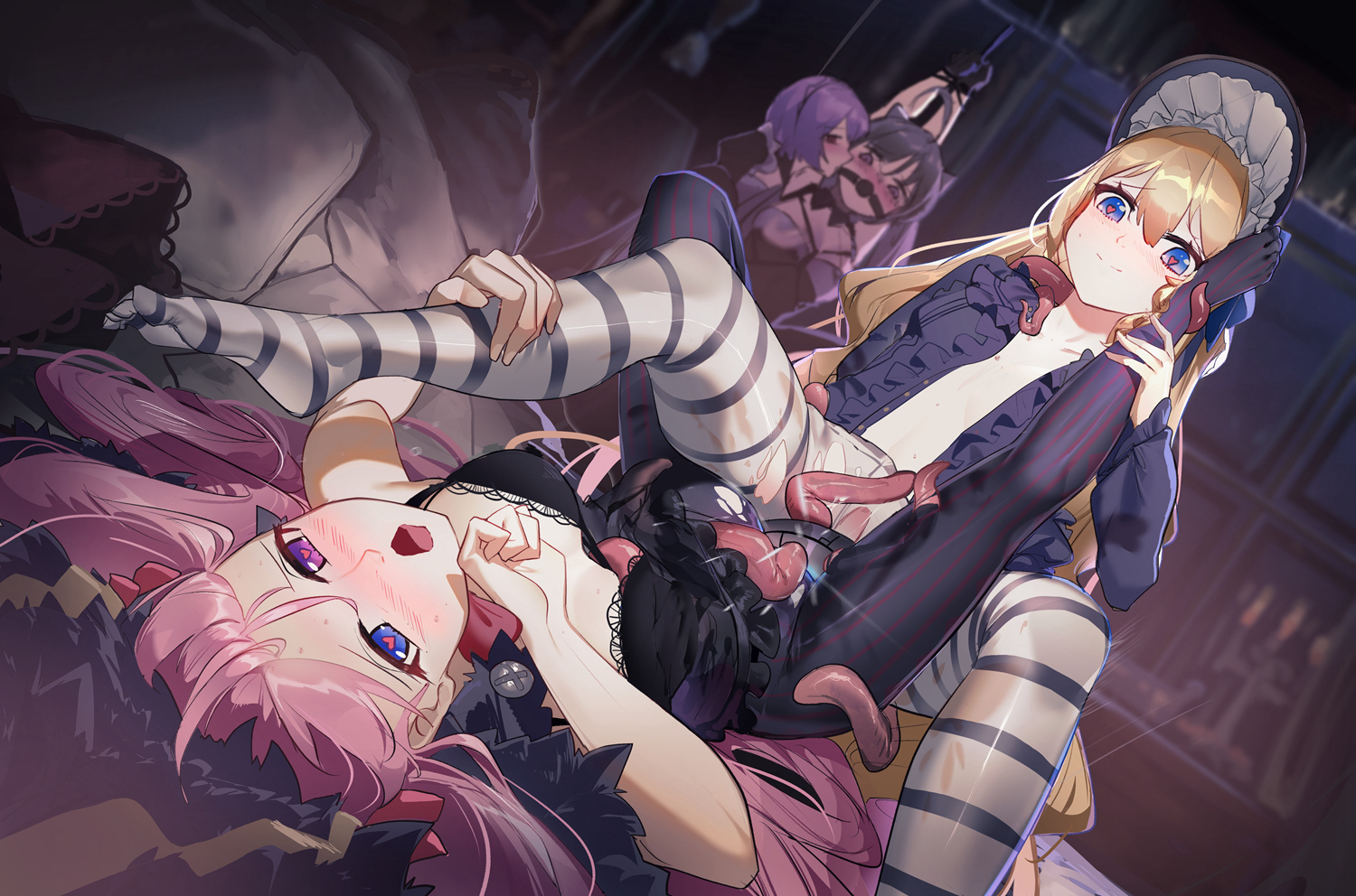 触手Play ：一些好看得捆绑和触手娘 patr3 40P