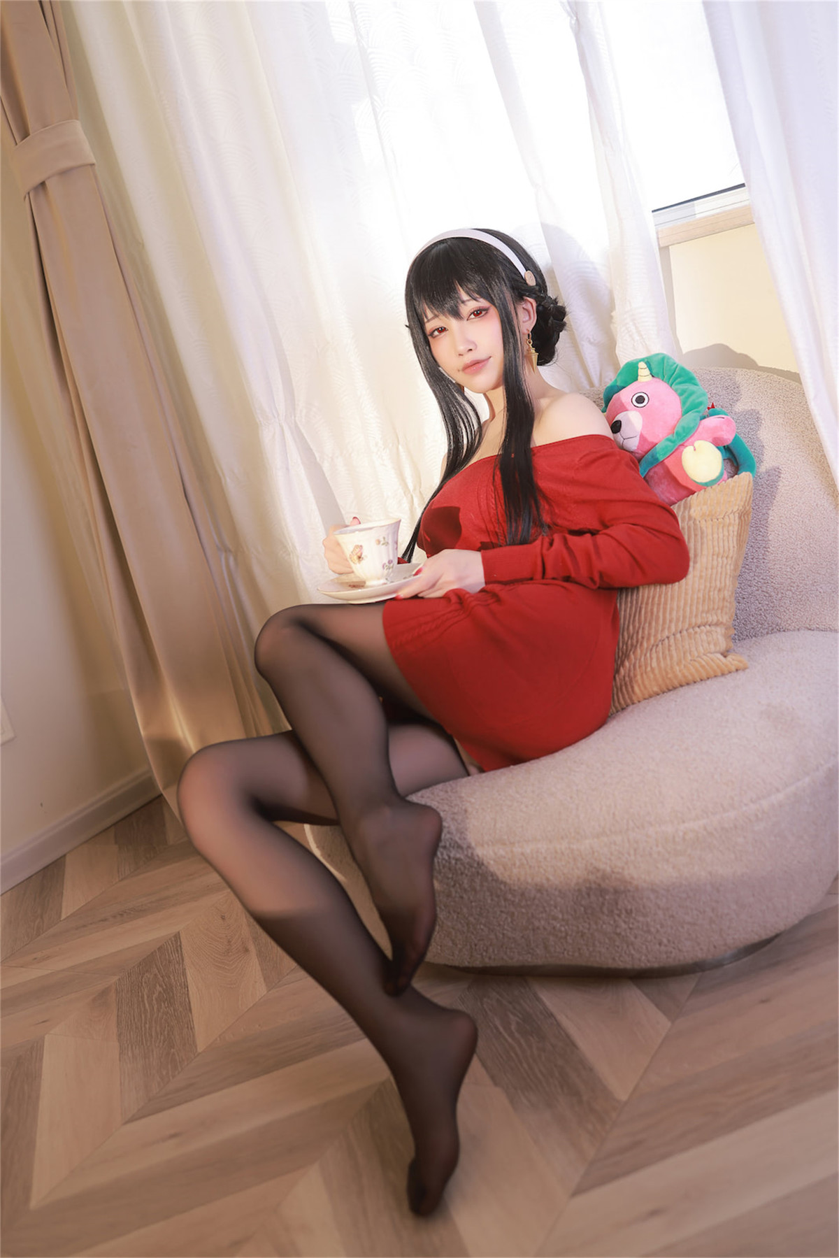 Cosplay：水淼aqua 约尔太太 68P