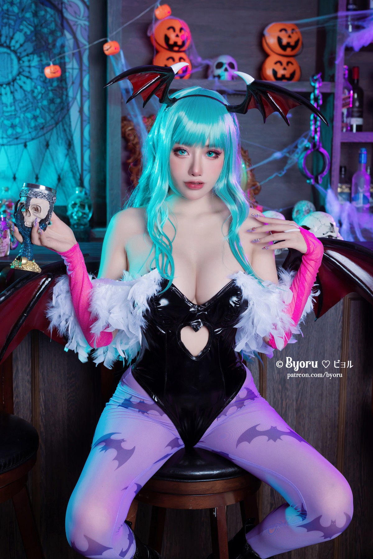 Cosplay：萝莉Byoru Morrigan 32P