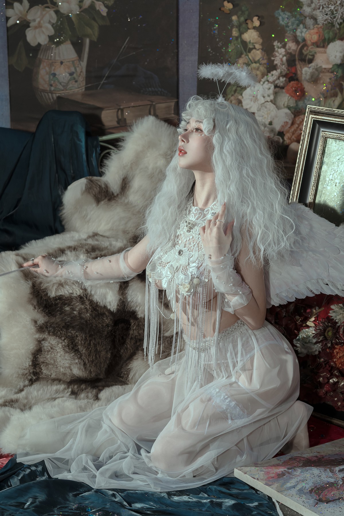 Cosplay：云溪溪 天使 50P