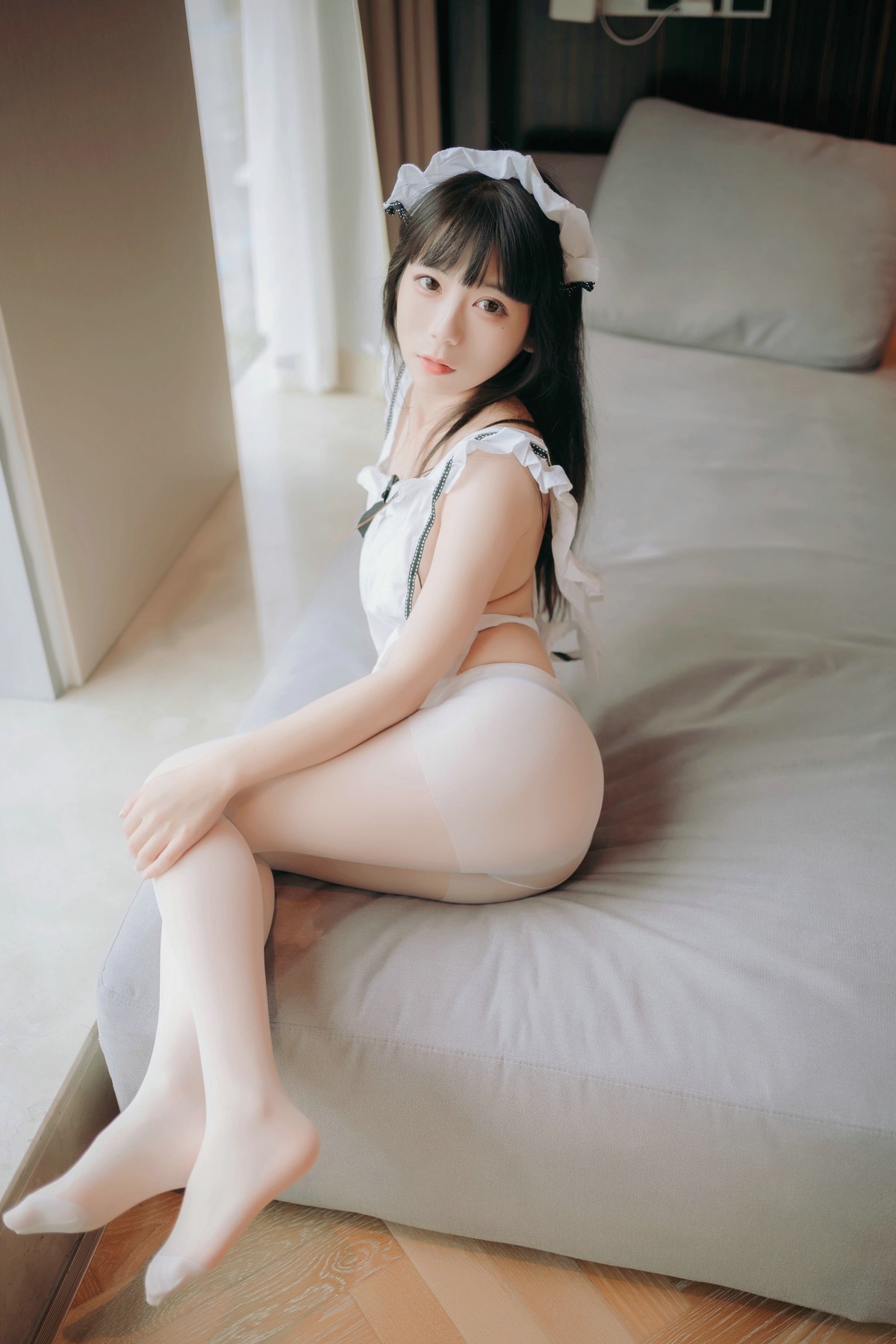 Cosplay：Usejan蓝蓝 小厨娘 46P