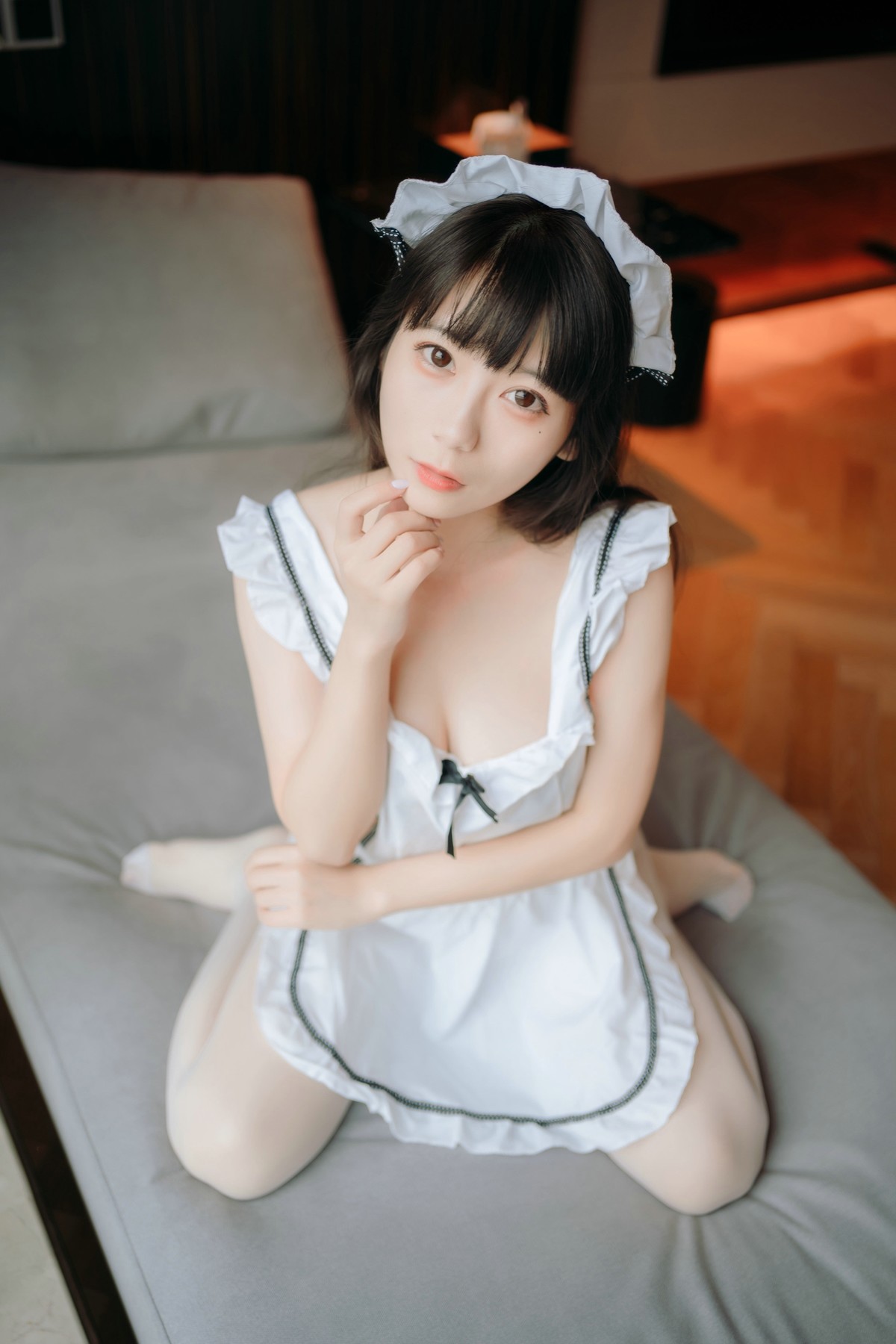 Cosplay：Usejan蓝蓝 小厨娘 46P