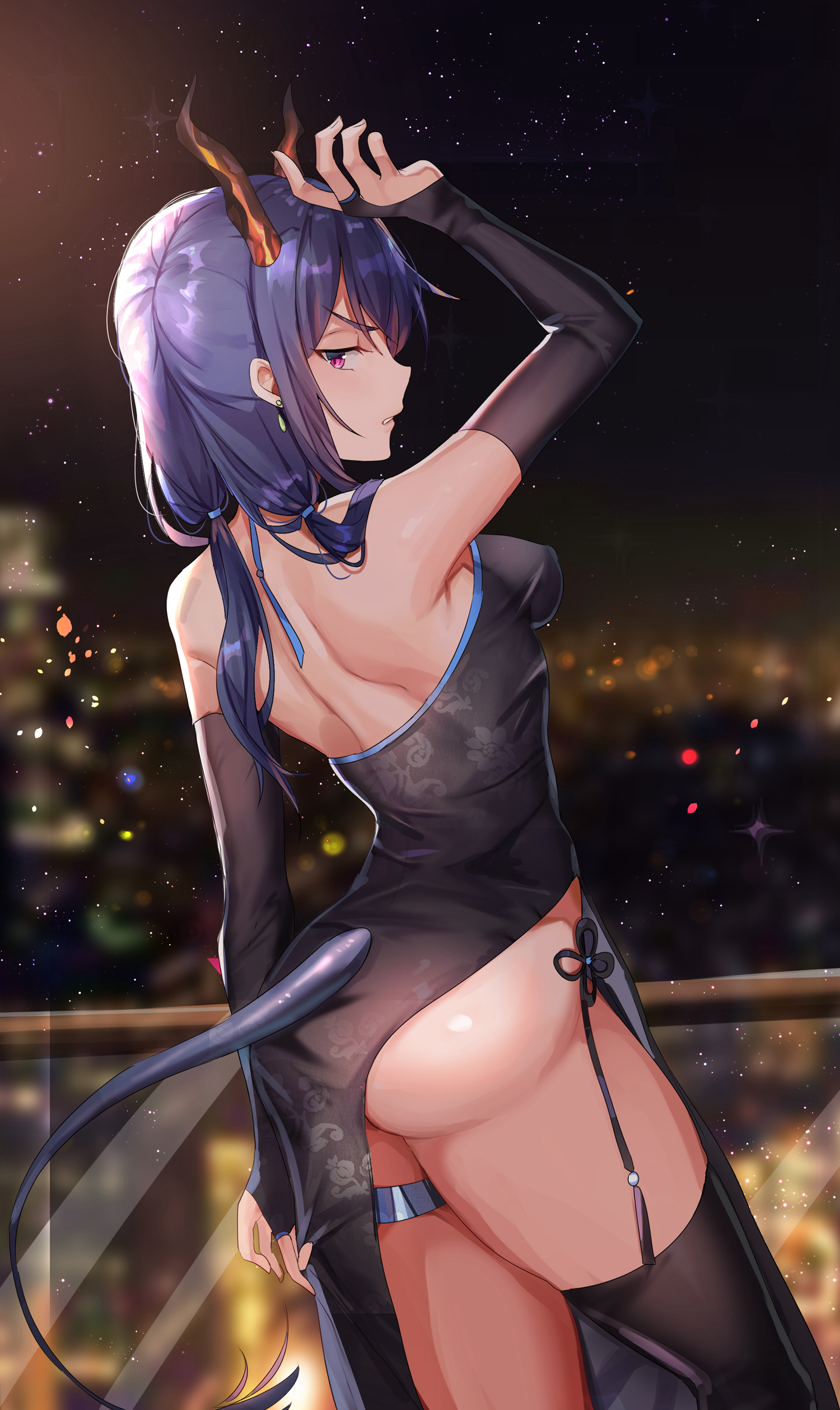 二次元美少女图：旗袍娘喜欢吗 40P