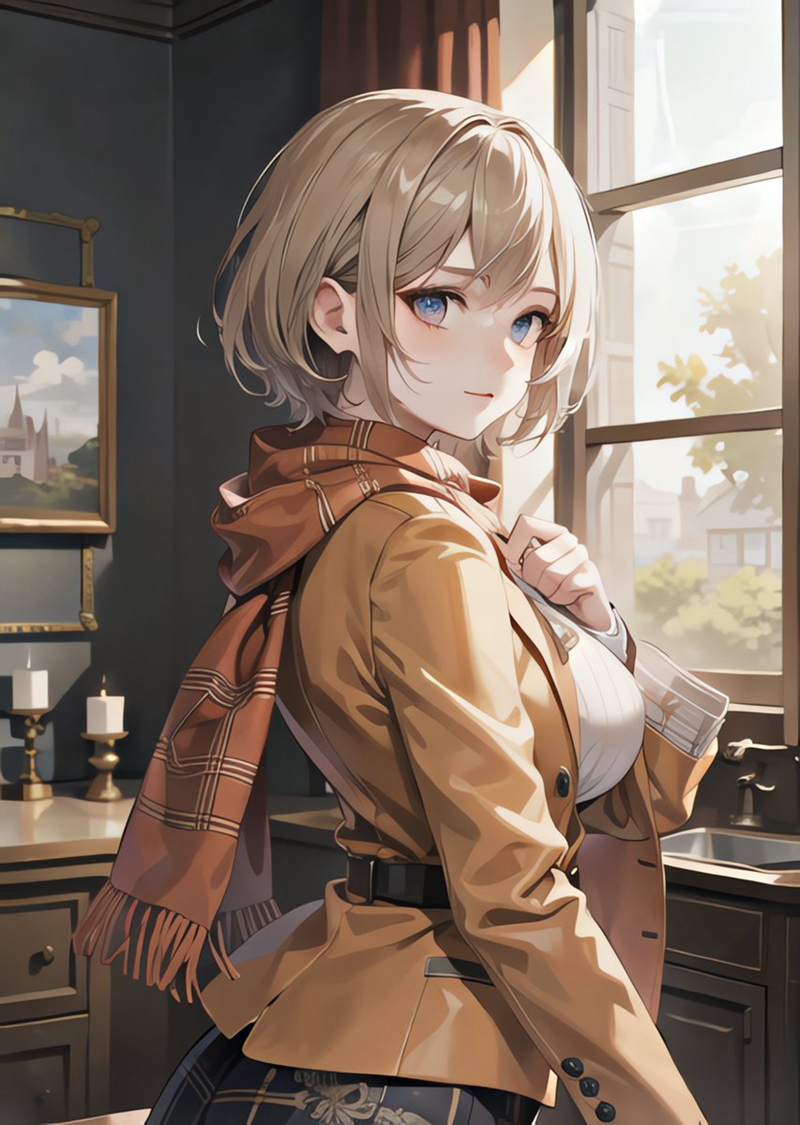 二次元Ai绘画少女图片第12弹