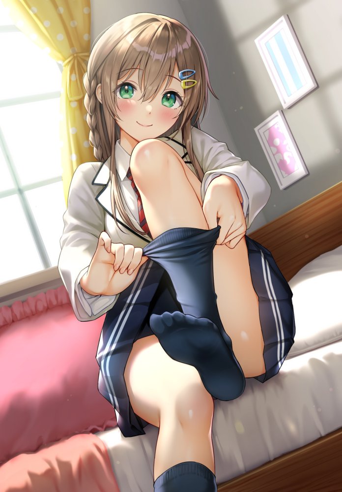 绅士福利图片：二次元足控图 40P