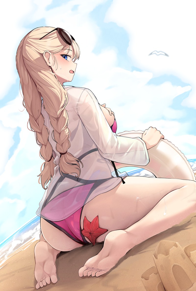 二次元足控壁纸：裸足足底妹子们 40P patr6