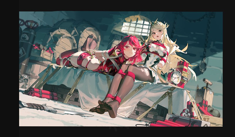 【二次元禁忌美学】Vol.3|40张绳艺×禁断美学|紧缚×束缚×调教|超清永久资源包