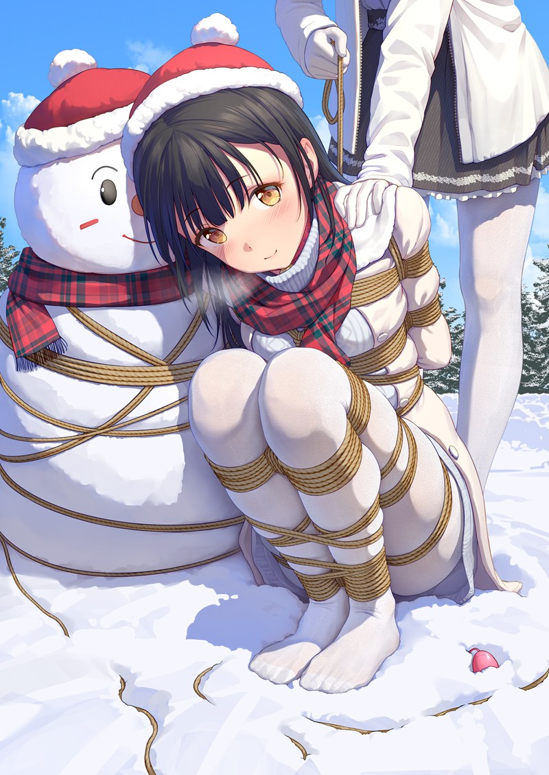 【禁忌美学】二次元绳艺图鉴Vol.2丨40张调教×紧缚艺术｜高清束缚原画资源包