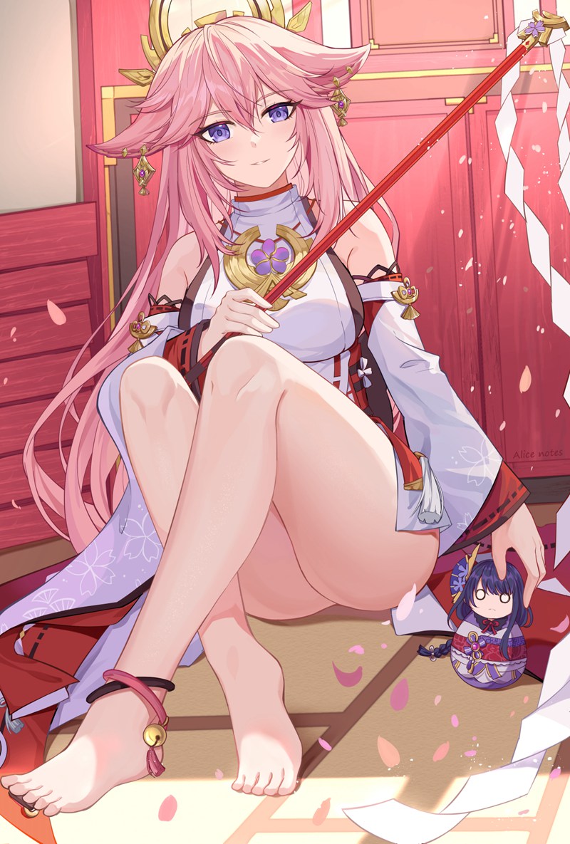 【二次元足控特辑】裸足×美腿终极典藏Vol.4｜40张玉足盛宴｜未删减原图资源包