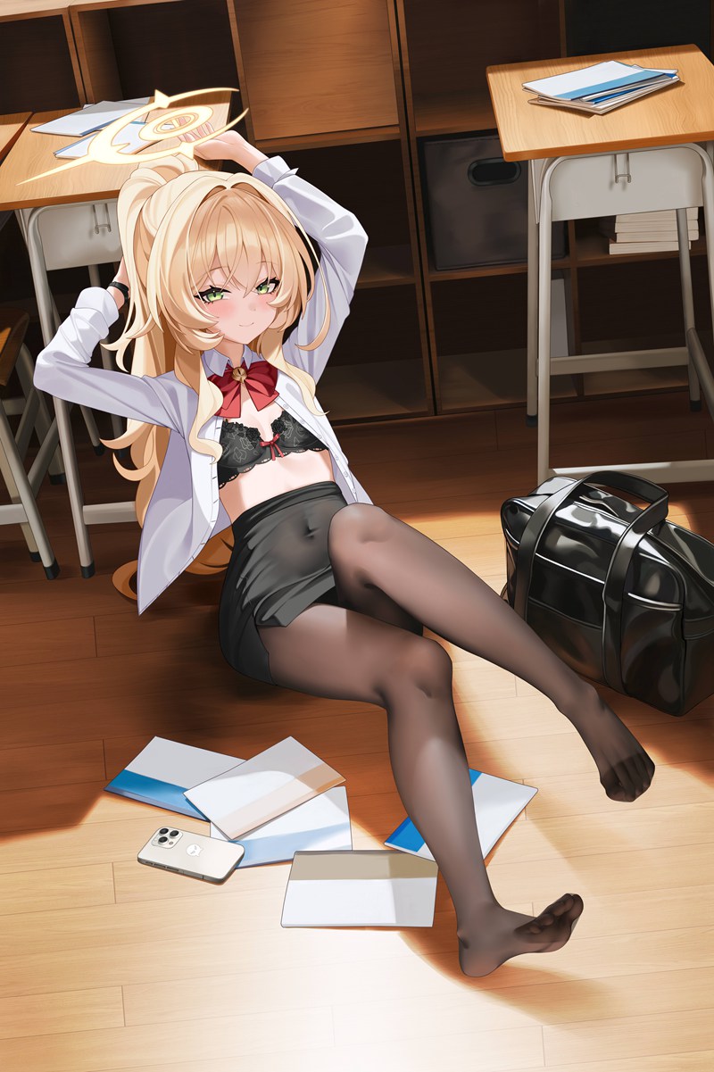 【ACG壁纸】二次元丝袜特辑Vol.1|40张黑丝×美腿暴击|连裤袜×丝袜|超清永久资源库