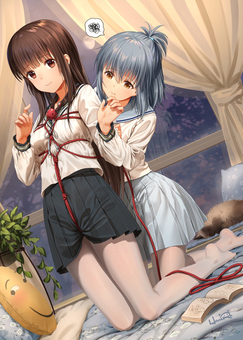 二次元绳艺特辑Vol.10|40张绳缚×紧缚二次元高清图