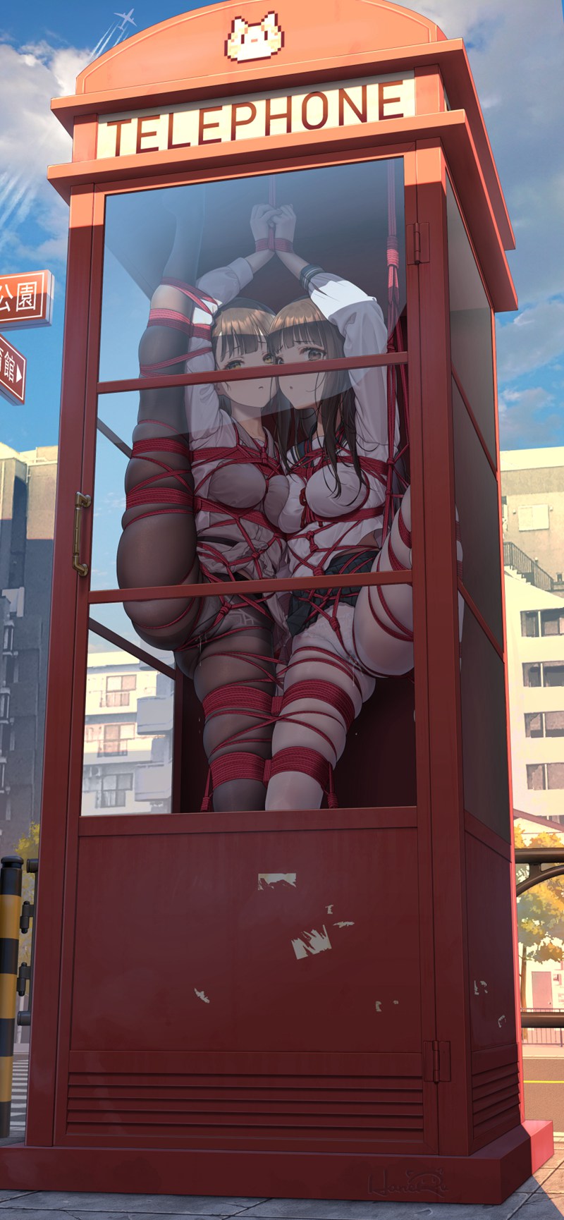 二次元绳艺特辑Vol.11|40张高清绳缚图|绳结×拘束×超清资源包