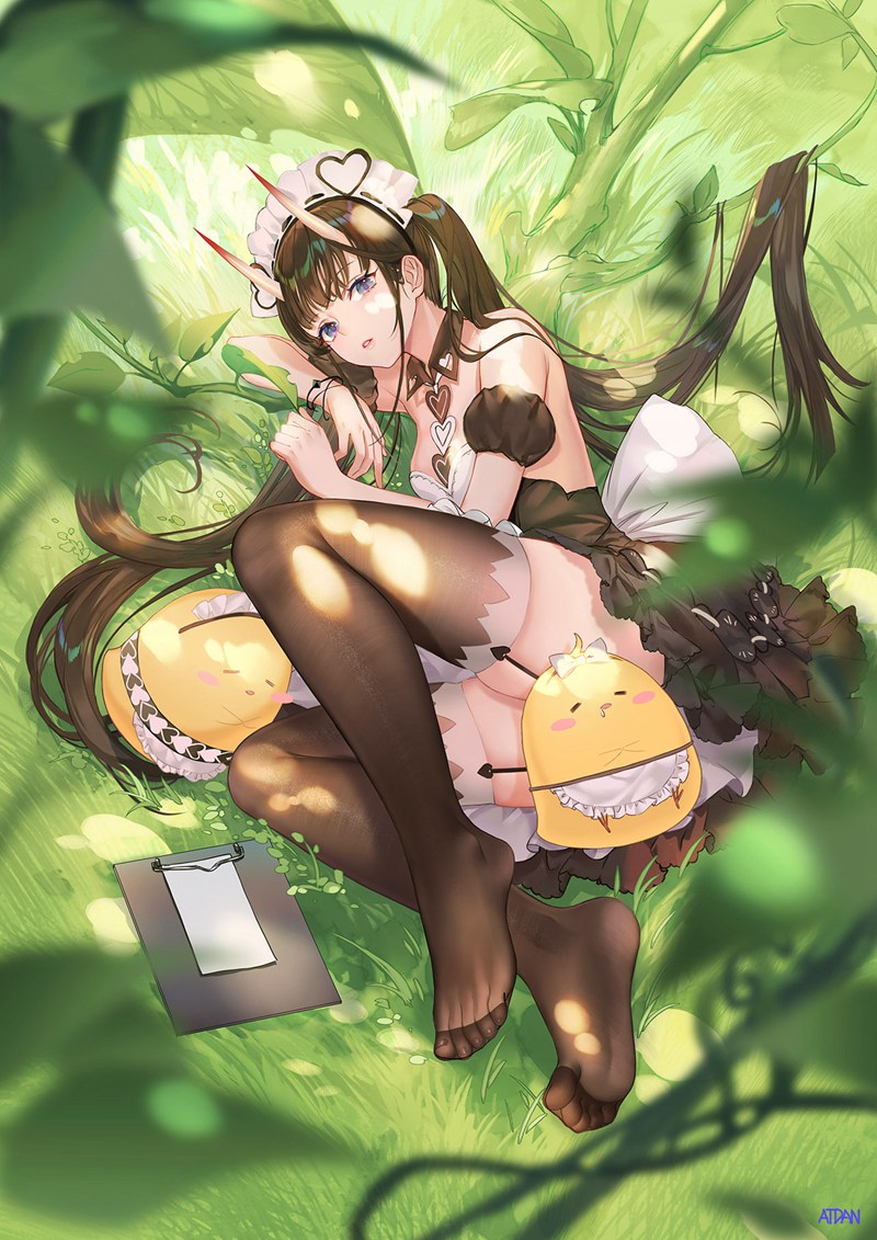 二次元足控特辑Vol.9|40张美足×丝袜|过膝袜×网袜×绝对领域