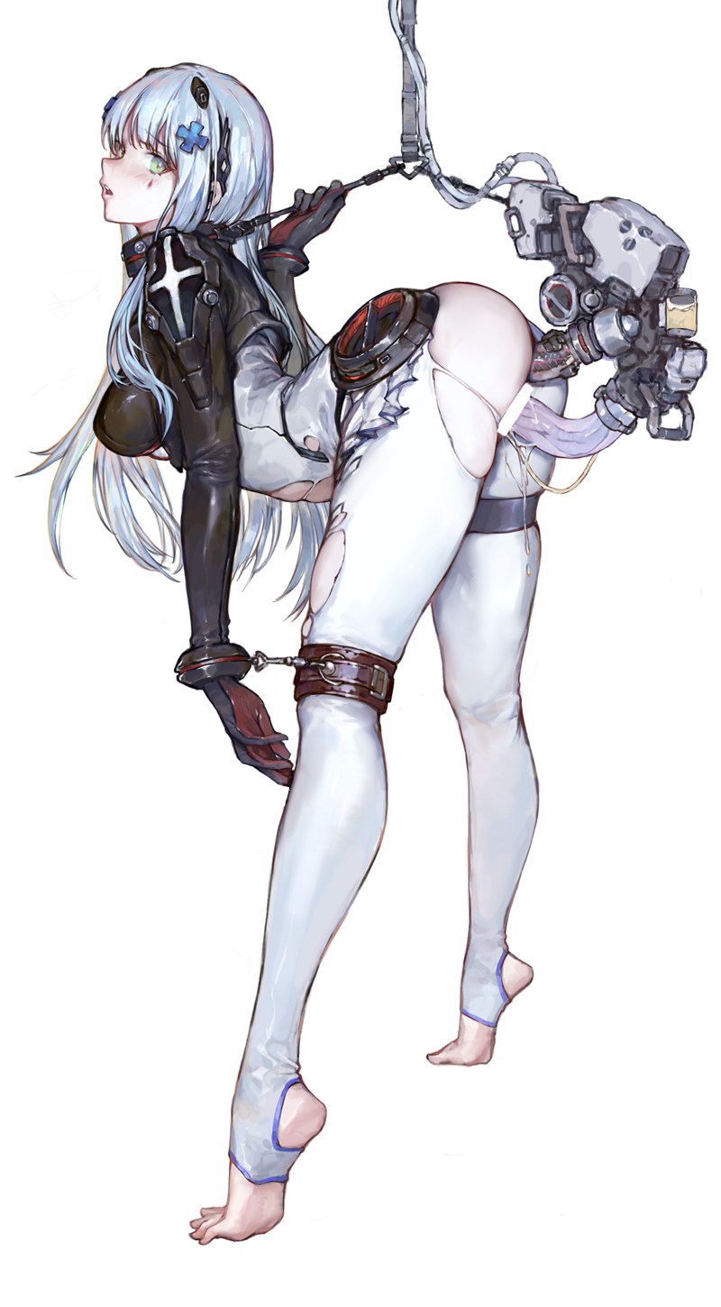 二次元捆绑特辑Vol.23｜42张高清束缚图｜锁链×项圈×高清原图