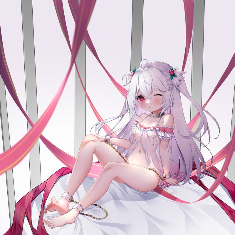 二次元捆绑特辑Vol.23｜42张高清束缚图｜锁链×项圈×高清原图