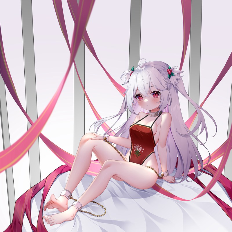 二次元捆绑特辑Vol.23｜42张高清束缚图｜锁链×项圈×高清原图