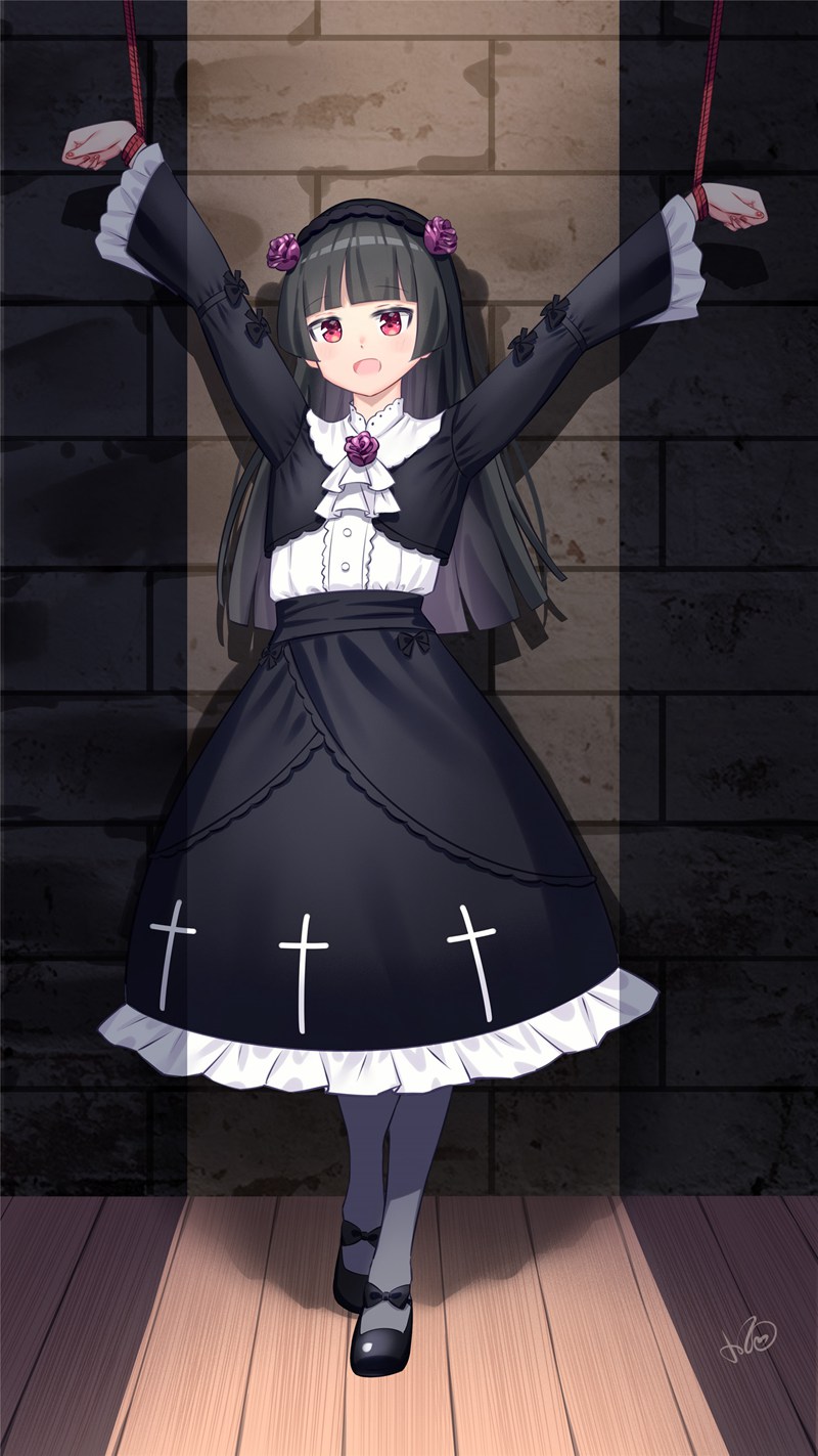 二次元捆绑特辑Vol.30｜40张捆绑美图｜锁链×束缚高清原图