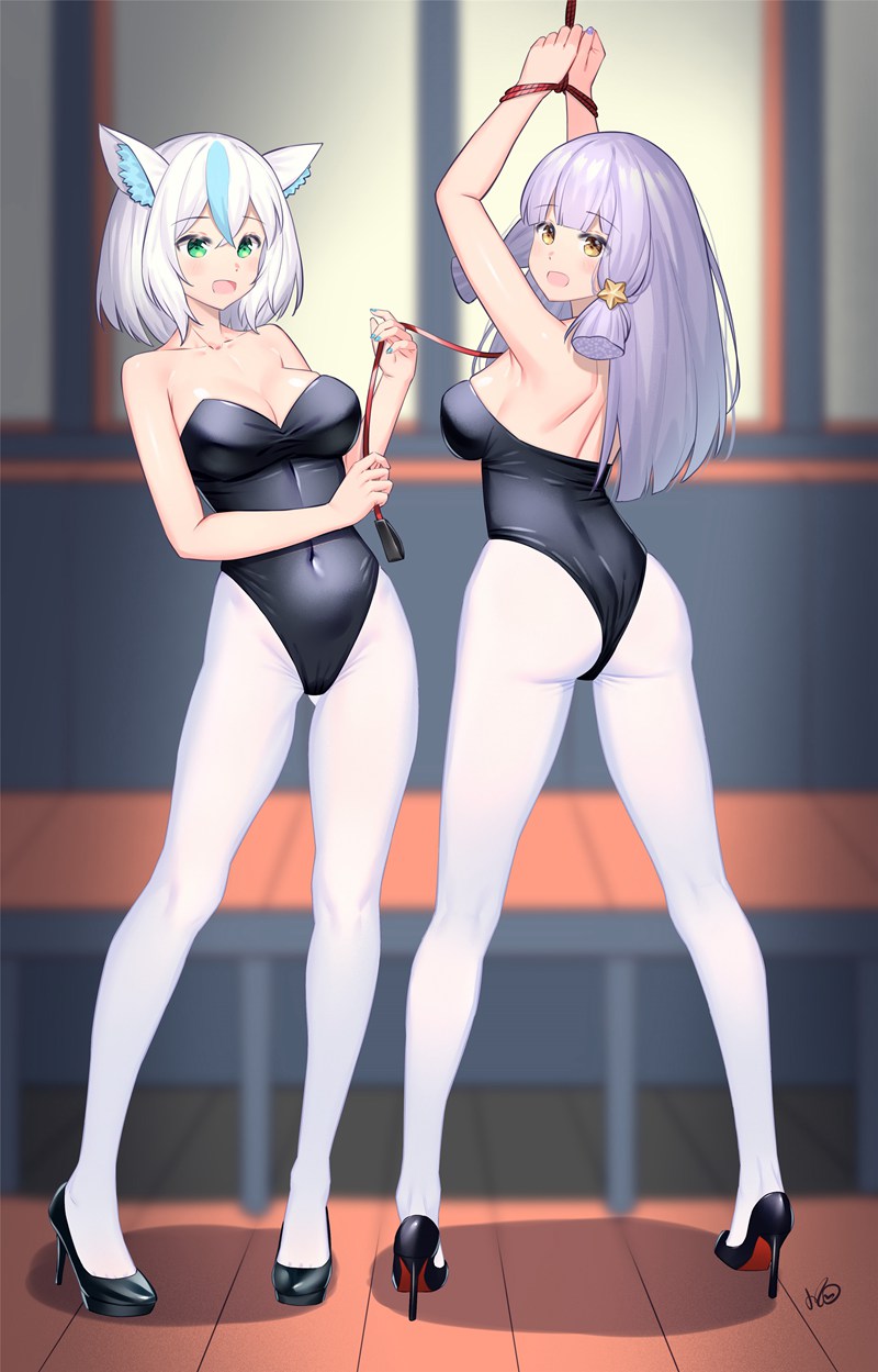 二次元捆绑特辑Vol.31｜40张捆绑美女｜丝带×缠绕高清原图