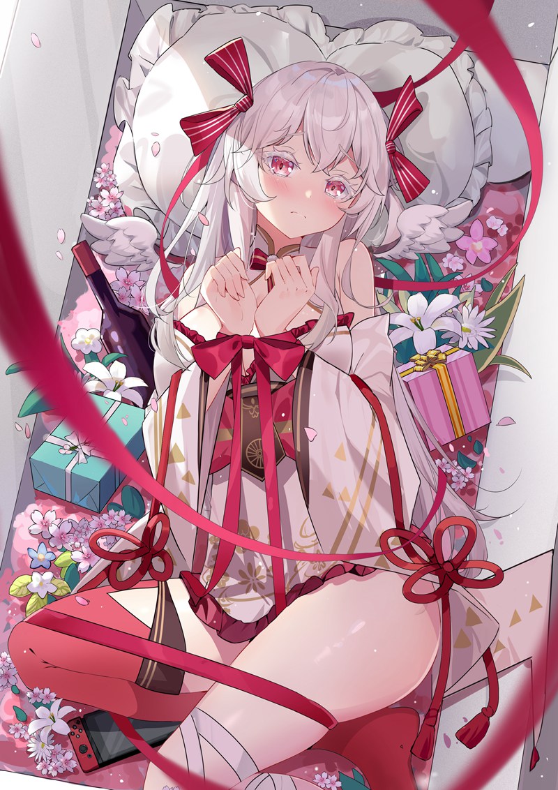 二次元捆绑特辑Vol.32|42张布艺拘束图|丝带×高清原图