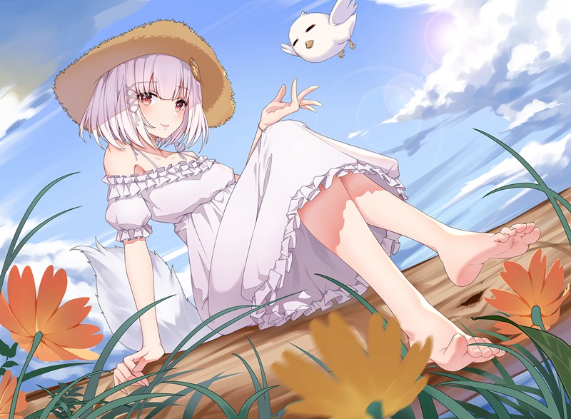 二次元足控特辑第14期｜40张裸足脚丫美图