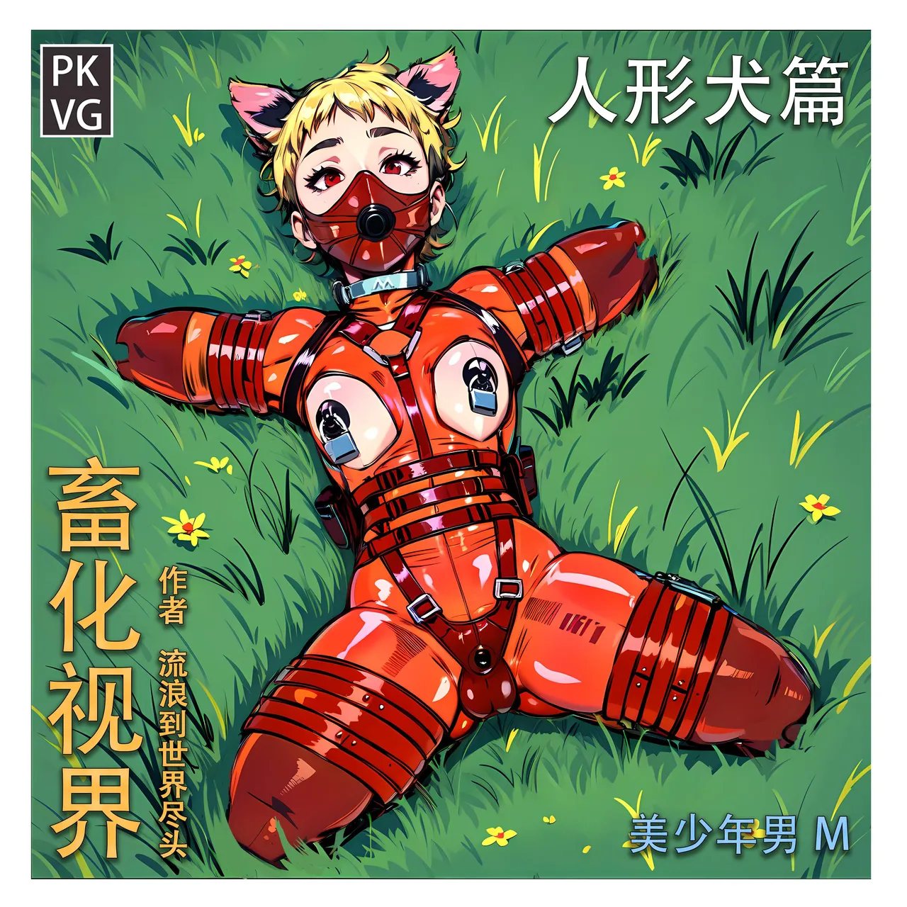 畜化视界人形犬篇-美少男M 18P