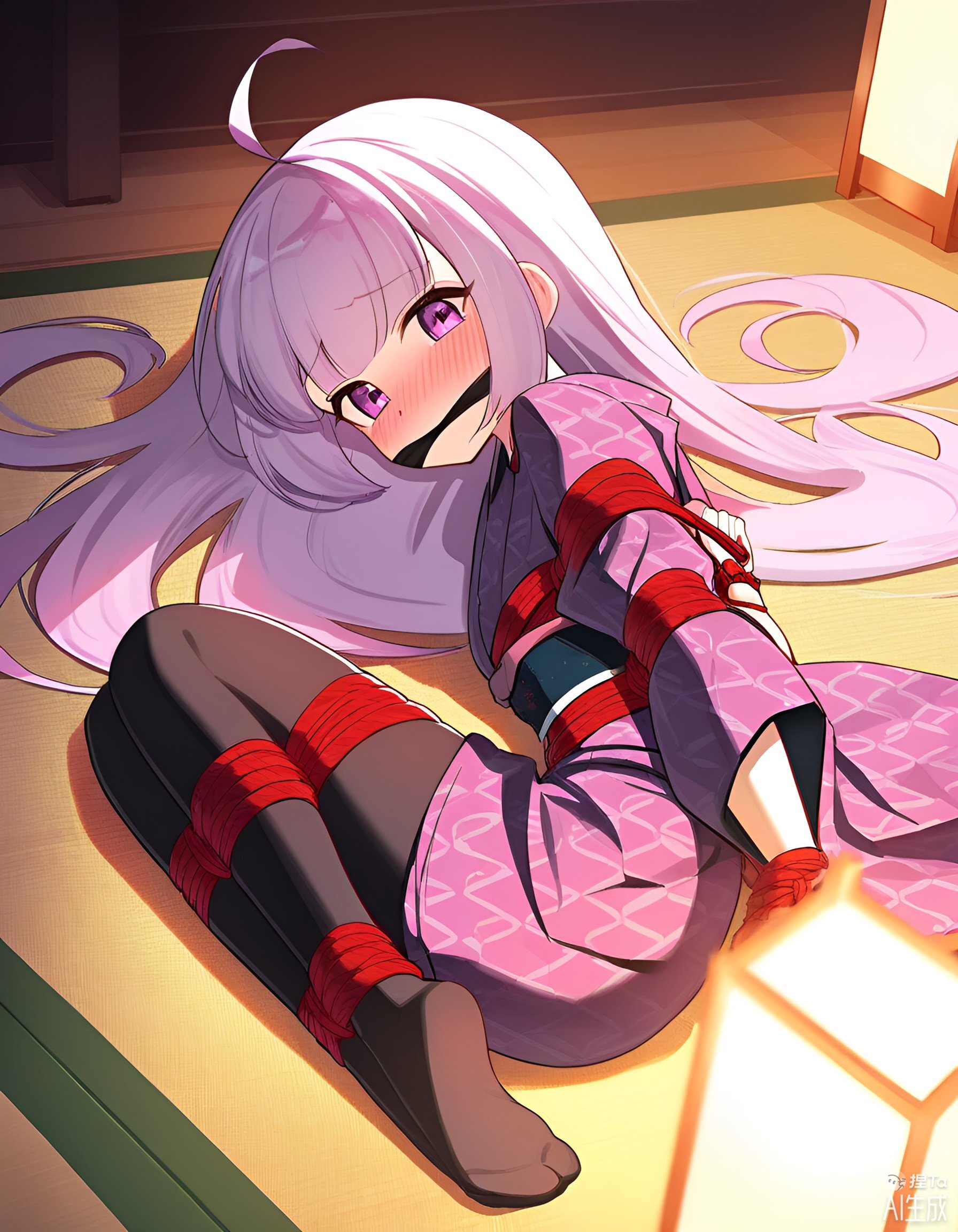 新人首帖43张绳艺捆绑图试水