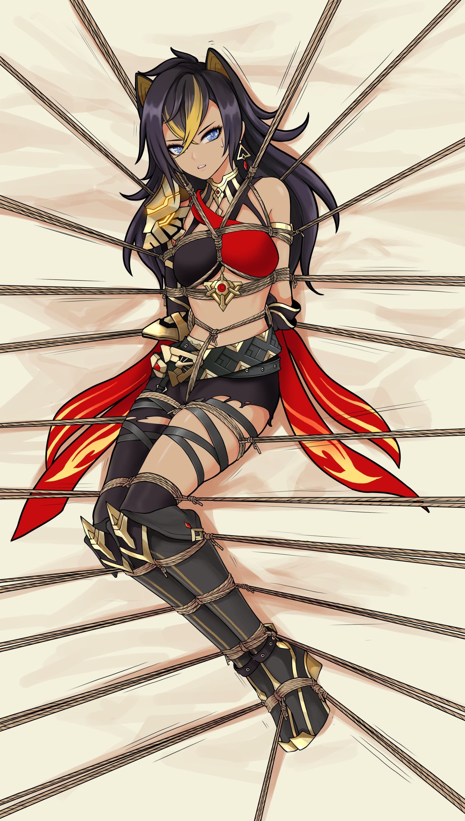 新人首帖43张绳艺捆绑图试水