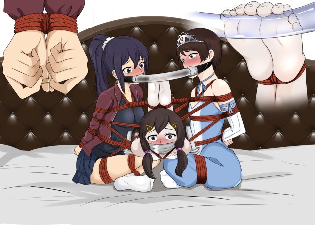 全彩漫画：被绑架的妈妈们，拍卖篇 16P