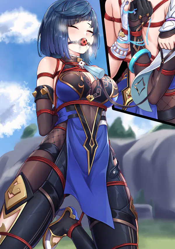 二次元捆绑绳艺图片（P25）