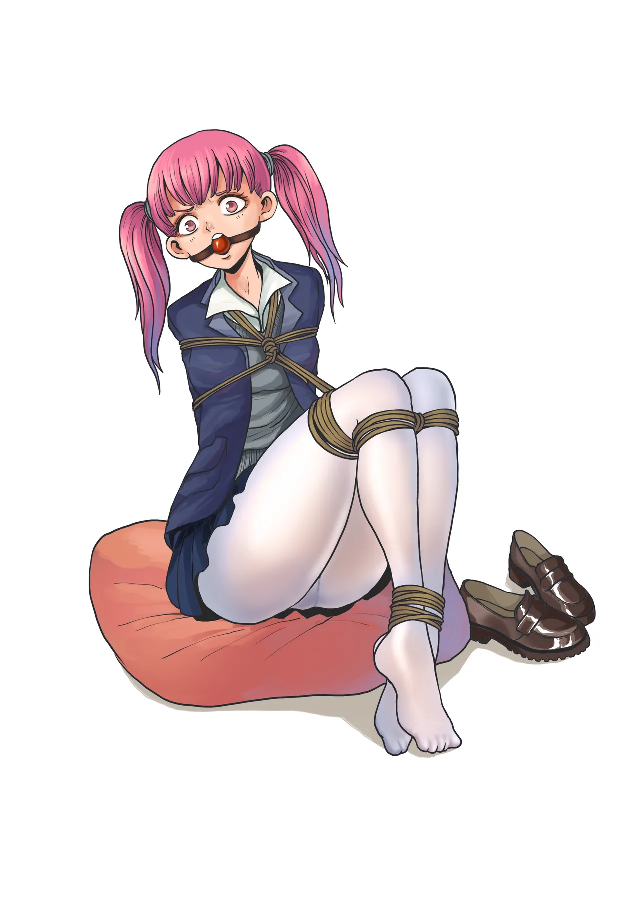 二次元绳艺捆绑 34P