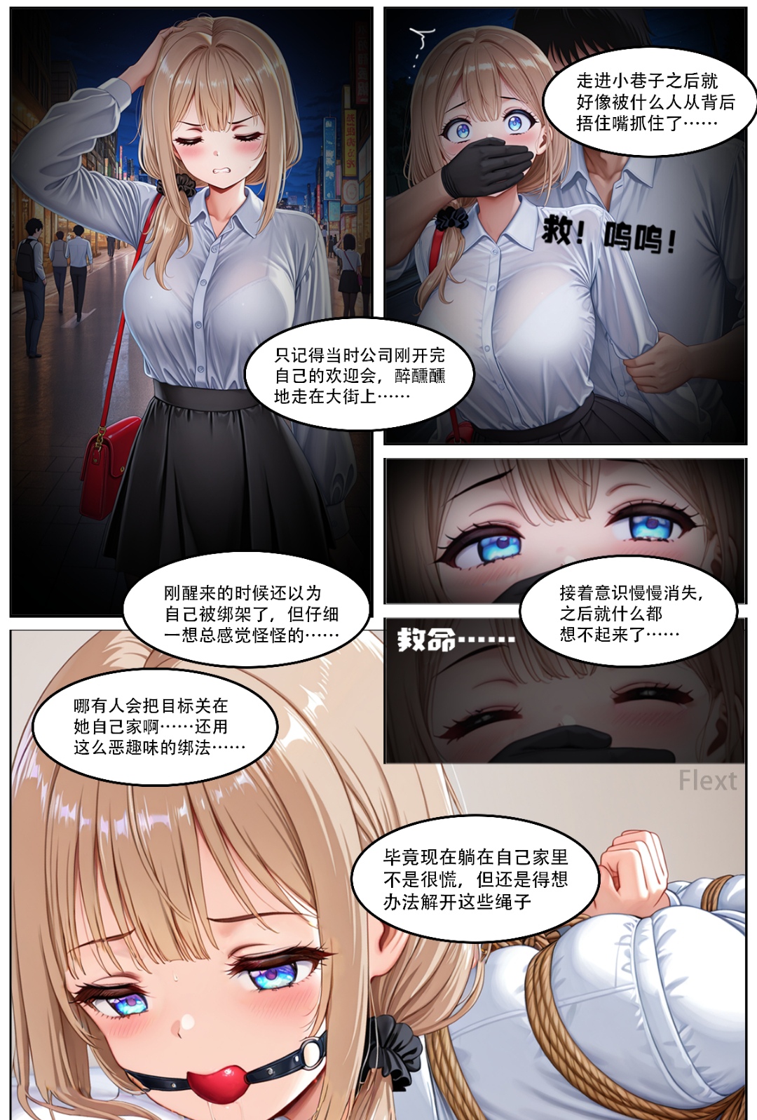 彩漫[堕入绳欲1]  25P