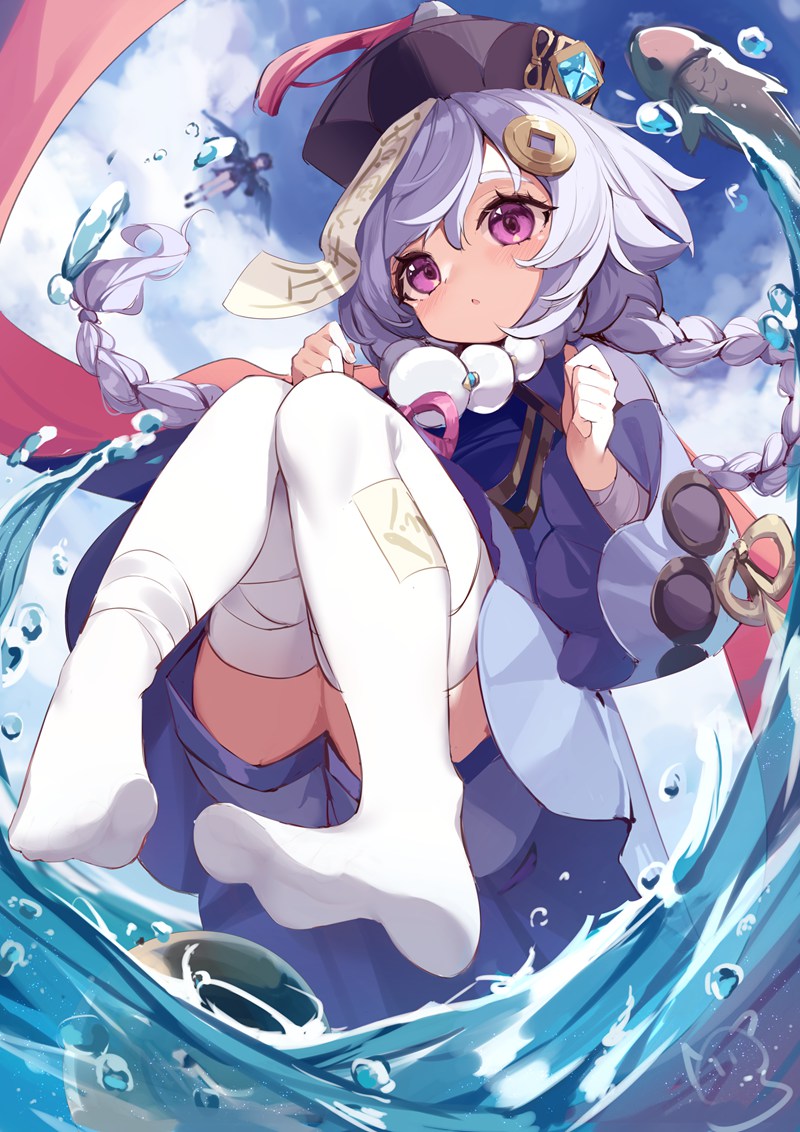 二次元足控特辑第16期：丝袜足底/白丝少女踩踏视角/40P