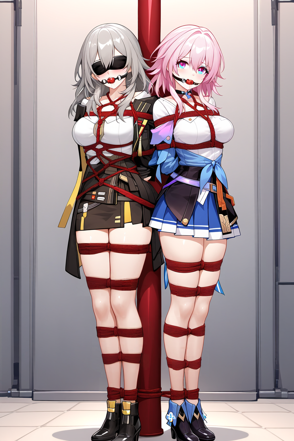 二次元绳艺捆绑 二