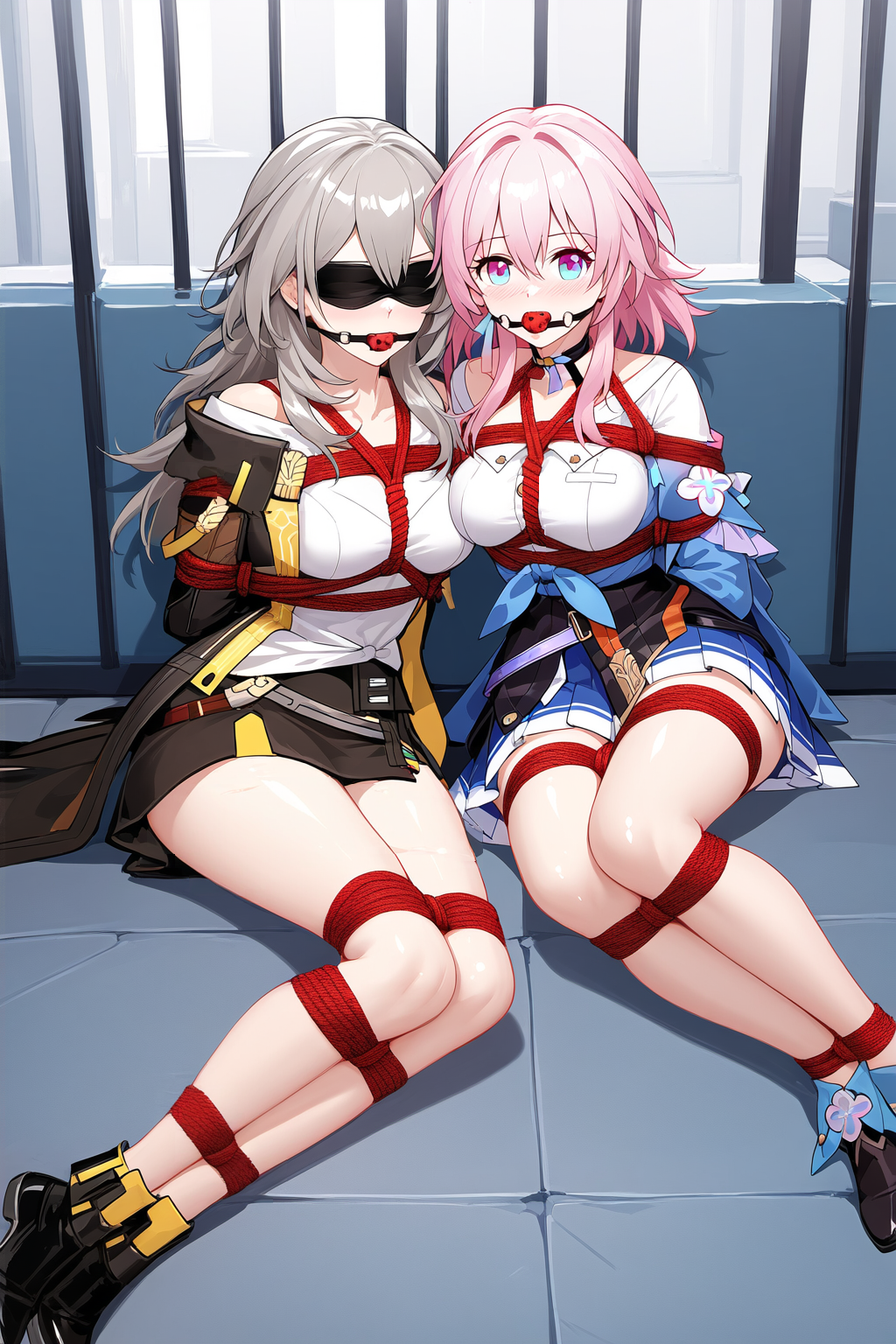 二次元绳艺捆绑 二