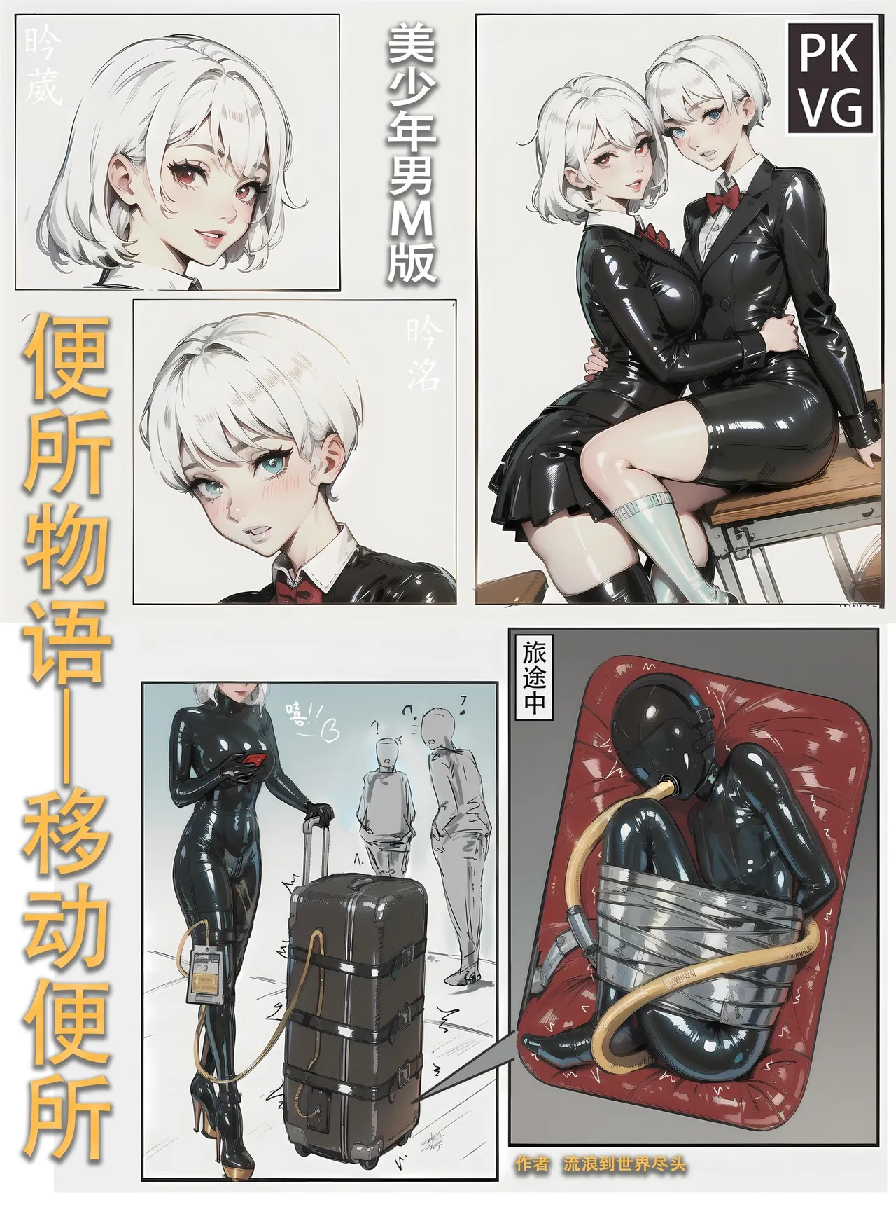 便所物语-移动便所 美少女男M版
