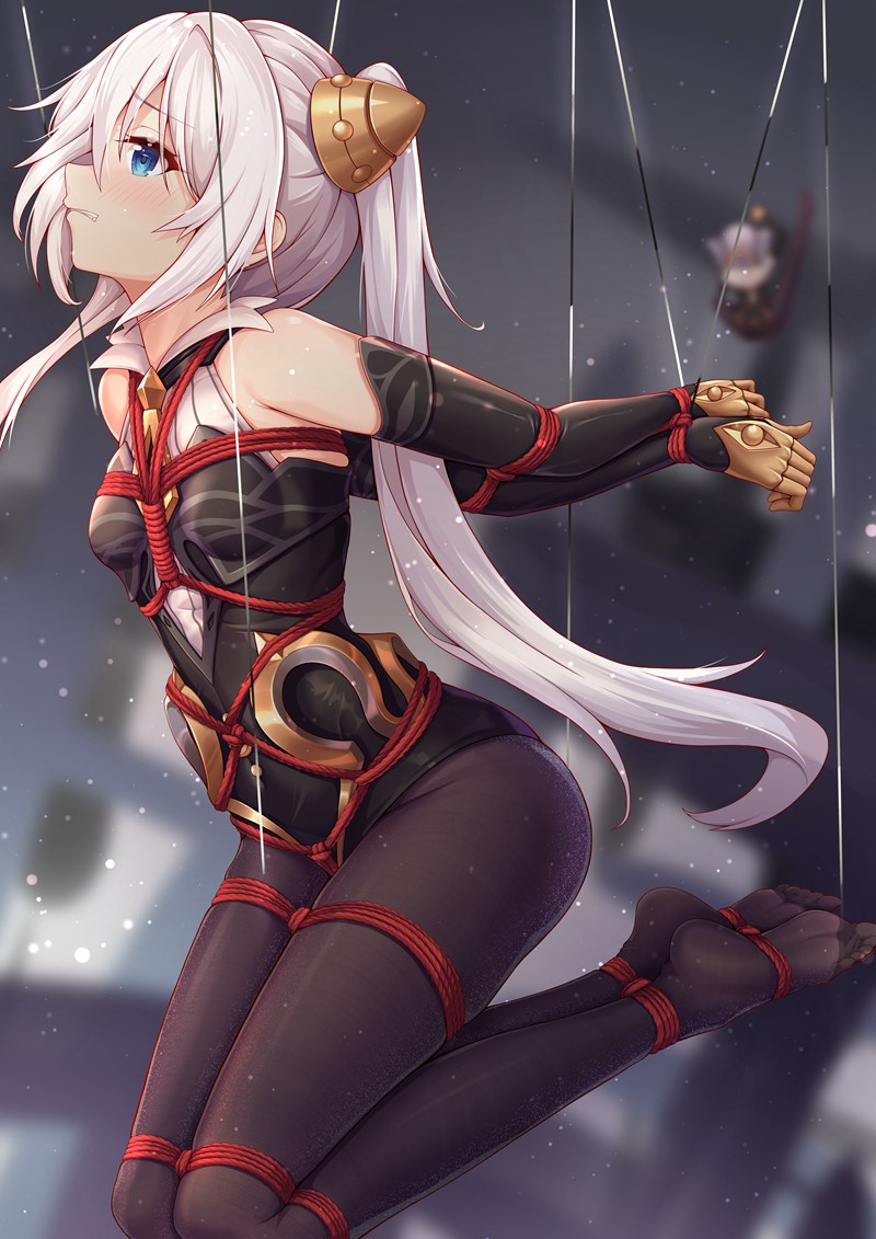 二次元绳艺图鉴Vol.23｜麻绳×棉绳紧缚美图 [42P]