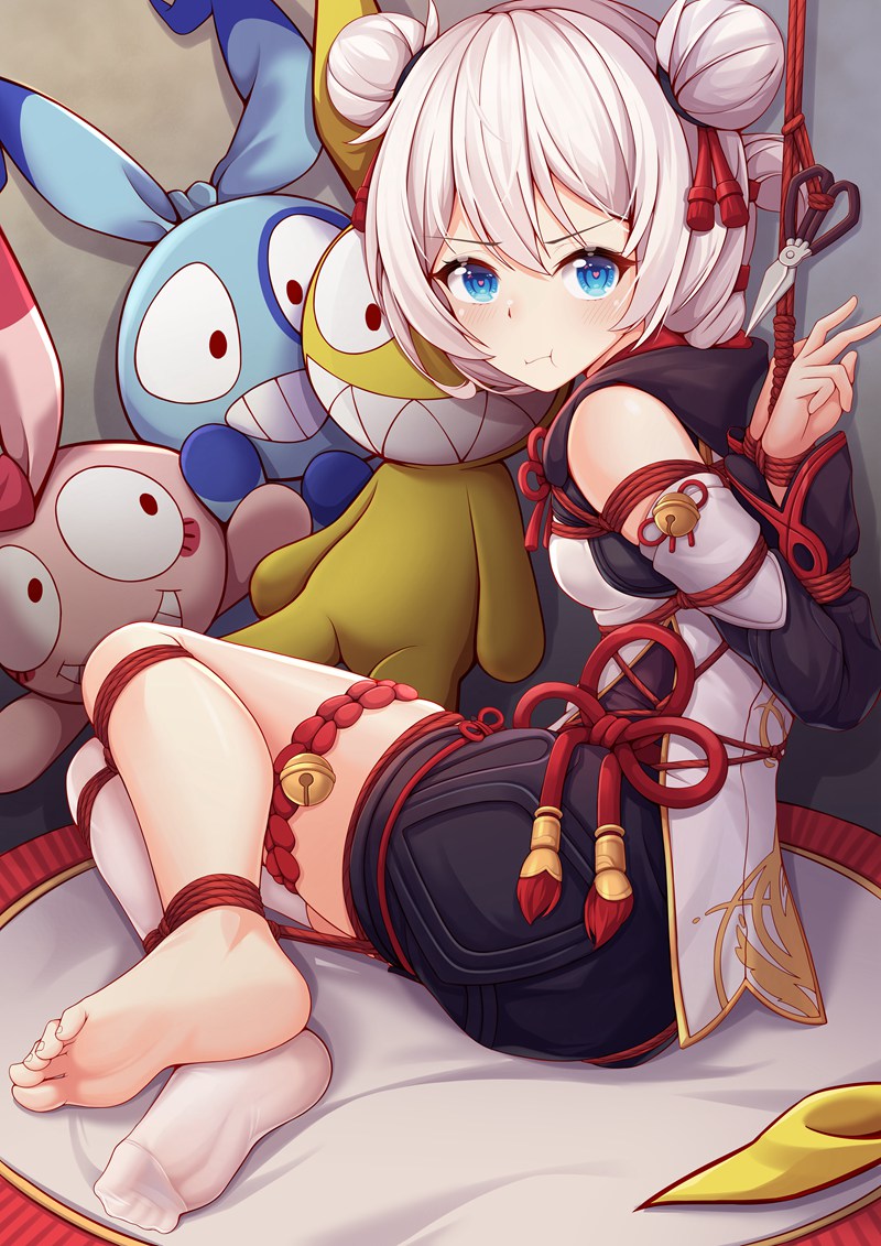 二次元绳艺图鉴Vol.23｜麻绳×棉绳紧缚美图 [42P]