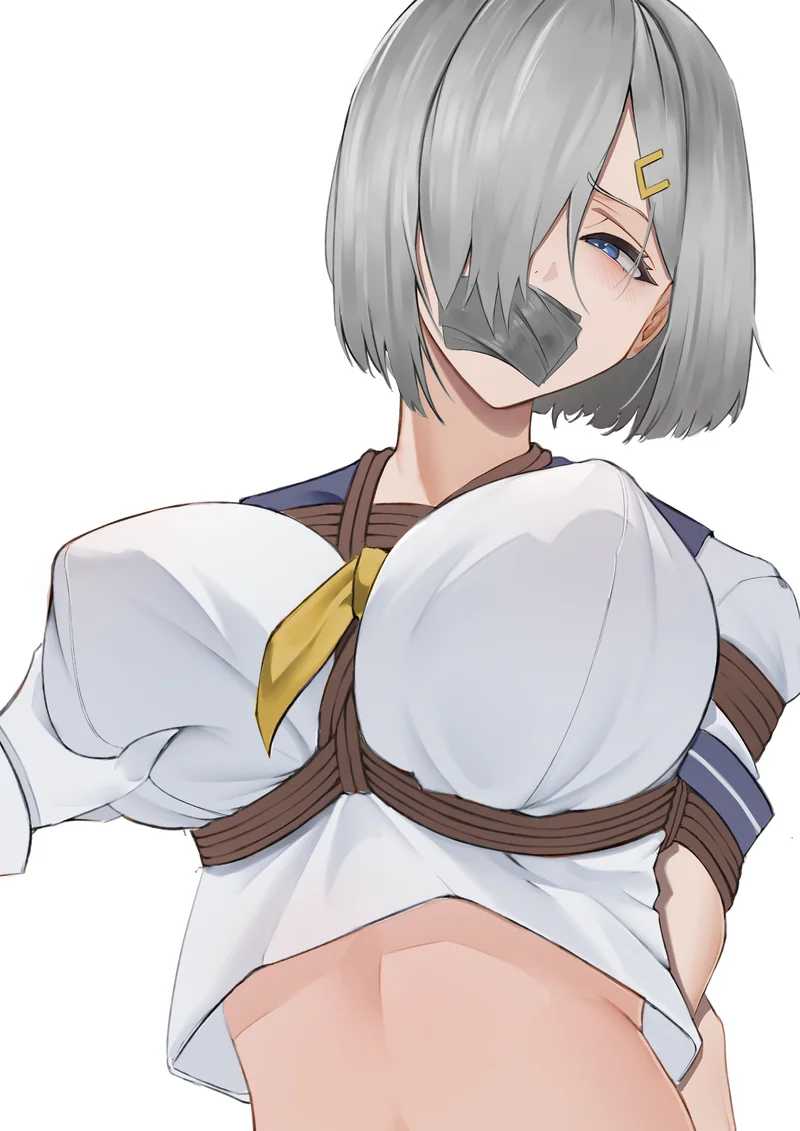 二次元绳艺图鉴Vol.28｜水手服×和服×红绳拘束艺术 [40P]