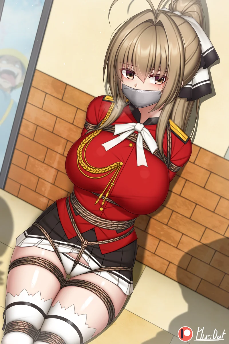 二次元绳艺图鉴Vol.28｜水手服×和服×红绳拘束艺术 [40P]
