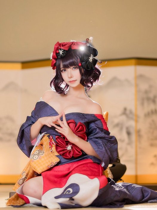 菌烨TAKO cosplay 葛饰北斋 【18P】