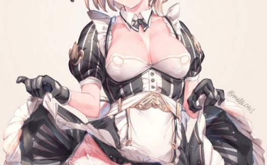 动漫壁纸:可爱的女仆动漫美女 40P