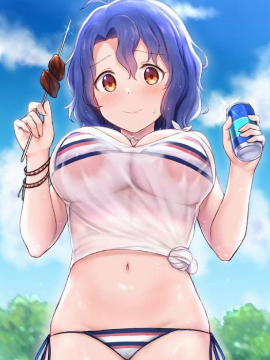 动漫图片：吃东西的小姐姐 31P