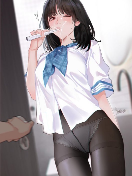 丝袜控：穿着丝袜的动漫美女 41P