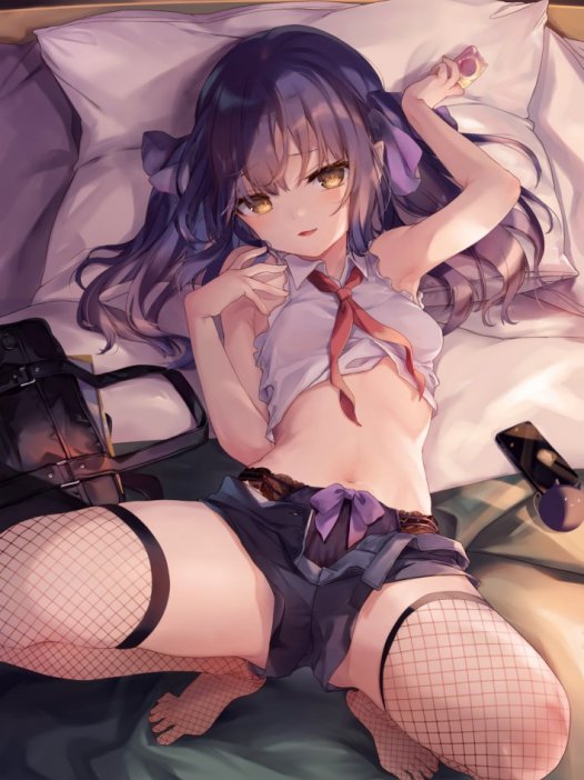 动漫美女：可爱的双马尾少女 40P