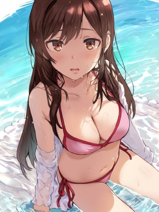 二次元图片：青春活泼的动漫少女