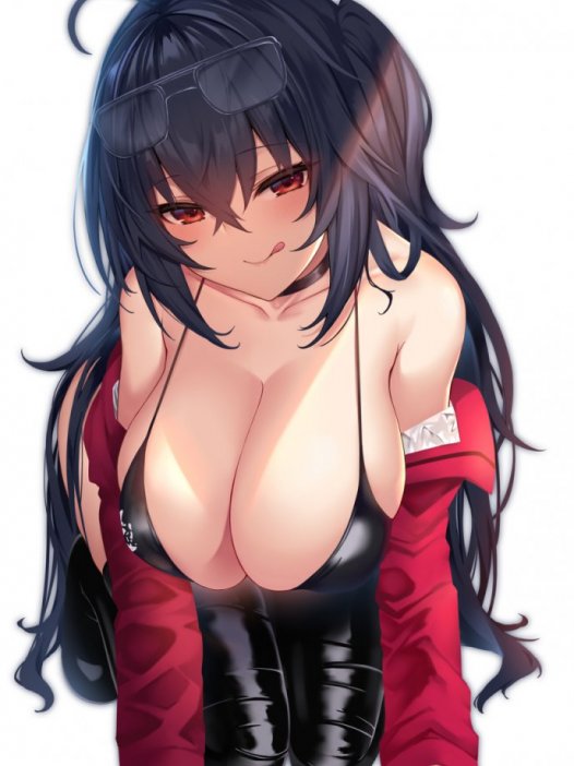 动漫美女图片：吐吐舌头可爱不可爱呀